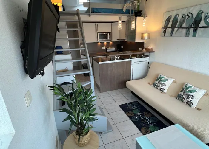 Agrandi Mezzanine 824 - Village Naturiste Lägenhet *